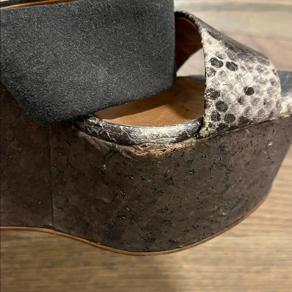 Zara wedges fair condition size 37